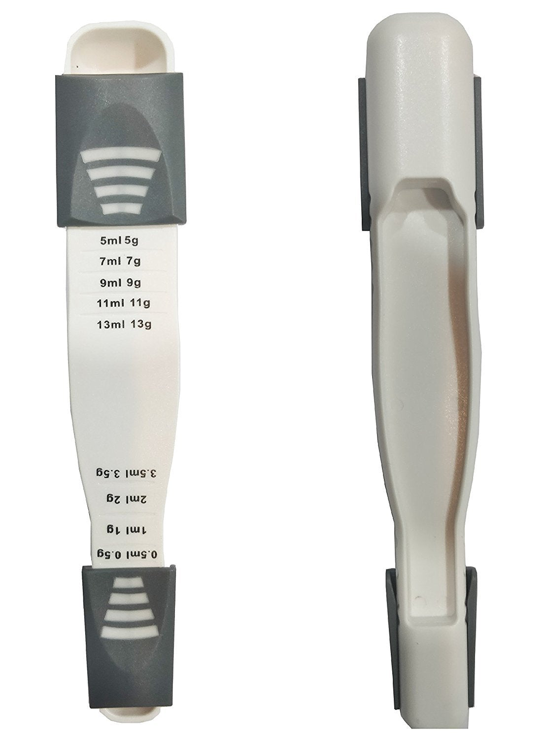 Adjustable measuring scoop / Metering Spoon in Gram ML (Color : Green or White)